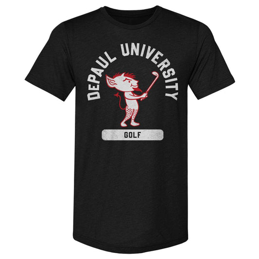 DePaul Blue Demons Mascot Golf WHT