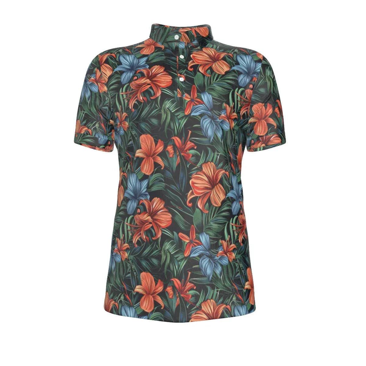 Men_s_Golf_Polo_-_Hawaiian_Floral_1 - GOLF LEAGUE