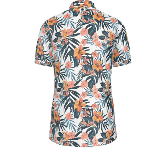 Men's Golf Polo - Hawaiian Floral 2.0