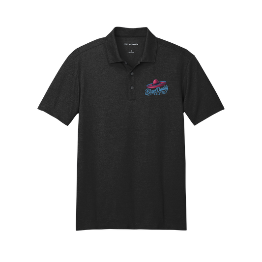 BluesDaddy Golf - Embroidered Pique Blend Polo