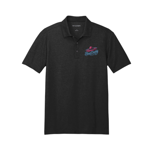 MensBlack-Heather-Front - GOLF LEAGUE