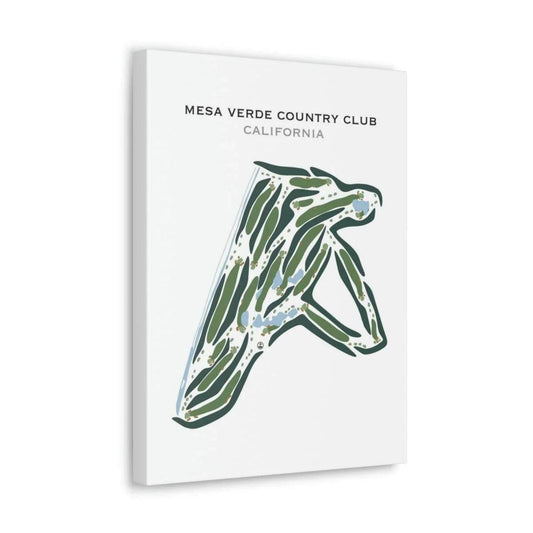 Mesa Verde Country Club, California - Printed Golf Courses