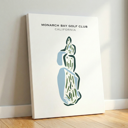 Monarch Bay Golf Club, California - Printed Golf Courses