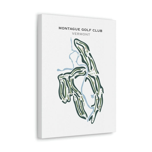 Montague Golf Club, Vermont - Printed Golf Courses