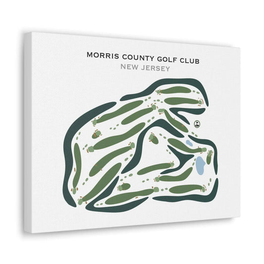 Morris County Golf Club, New Jersey - Printed Golf Courses