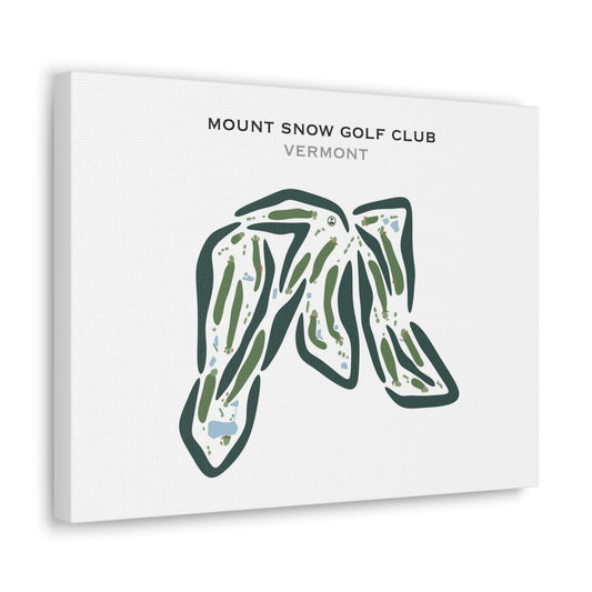 Mount Snow Golf Club, Vermont - Printed Golf Courses