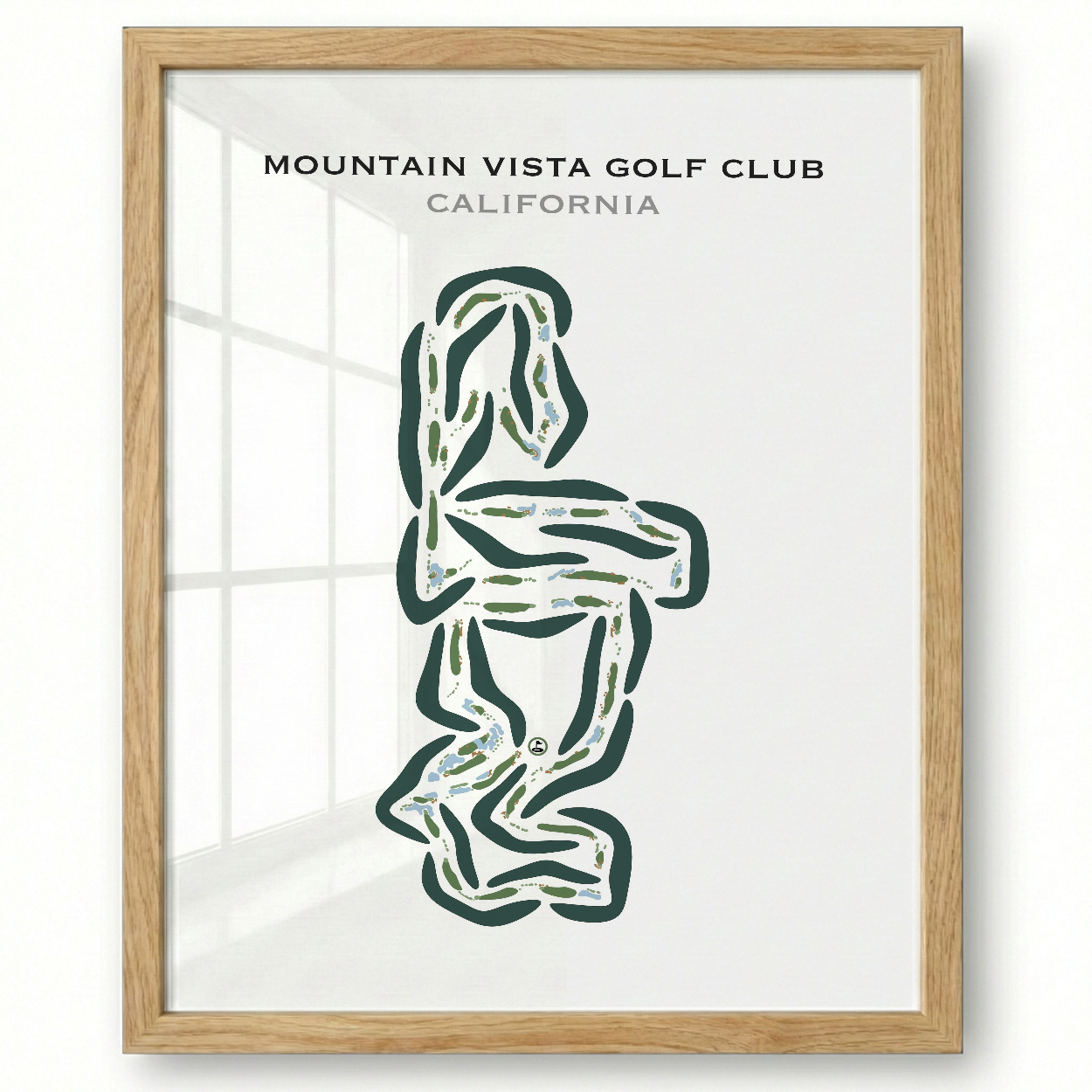 Mountain Vista Golf Club, California - Printed Golf Courses