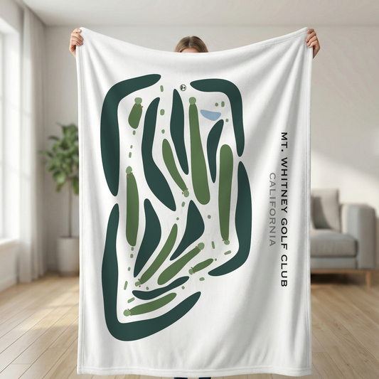 Mt. Whitney Golf Club, California - Printed Golf Courses