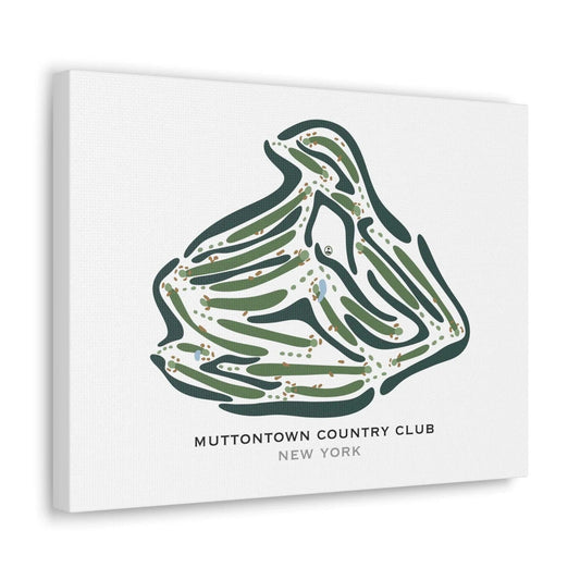 Muttontown Country Club, New York - Printed Golf Courses