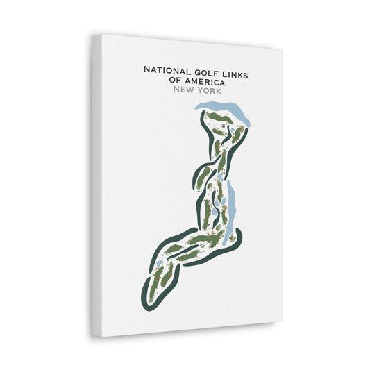 National Golf Links of America, New York - Printed Golf Courses