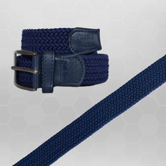 Navy Blue Premium Stretch Belt