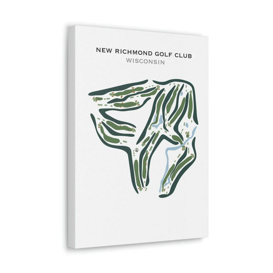New Richmond Golf Club, Wisconsin - Printed Golf Courses