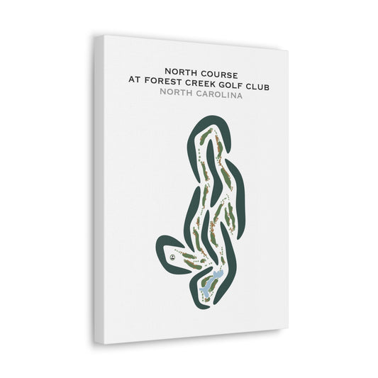 North Course at Forest Creek Golf Club, North Carolina - Printed Golf Courses