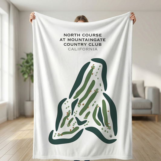 North Course at Mountain Gate Country Club, California - Printed Golf Courses