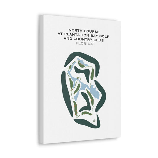 North Course at Plantation Bay Golf & Country Club, Florida - Printed Golf Courses