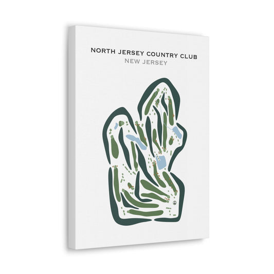 North Jersey Country Club, New Jersey - Printed Golf Courses