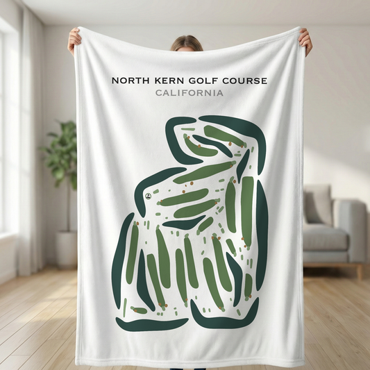 North Kern Golf Course, California - Printed Golf Courses