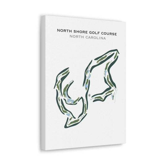 North Shore Country Club, North Carolina - Printed Golf Courses