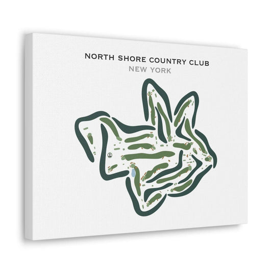 North Shore Country Club, New York - Printed Golf Courses