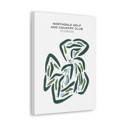 Northdale Golf & Country Club, Florida - Printed Golf Courses