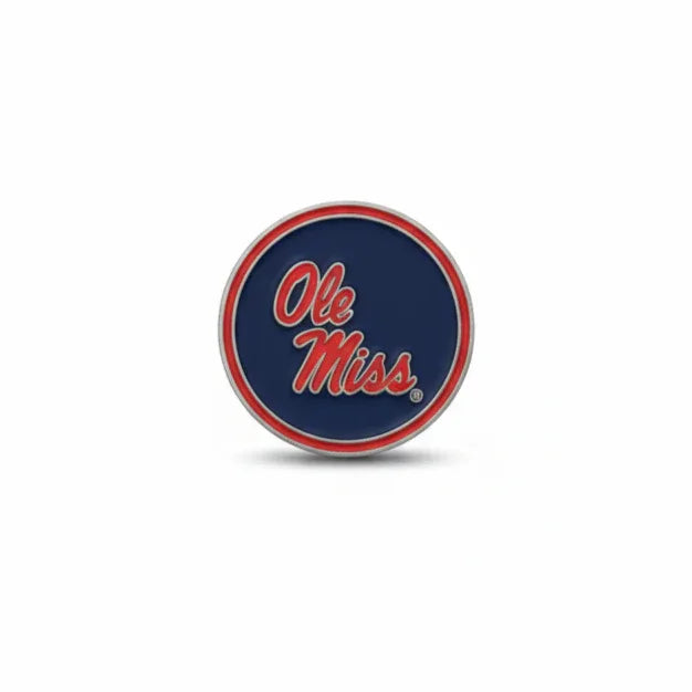 Ole Miss Rebels Officially Licensed Poker Chip Ball Marker - GOLF LEAGUE