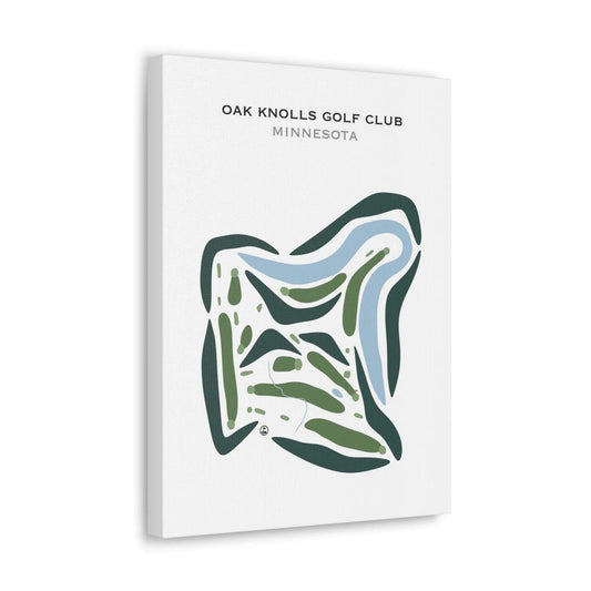 Oak Knolls Golf Club, Minnesota - Printed Golf Courses