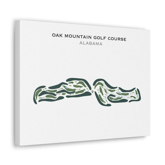 Oak Mountain Golf Course, Alabama - Printed Golf Course