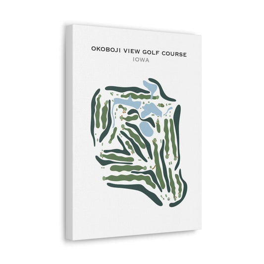 Okoboji View Golf Course, Iowa - Printed Golf Course