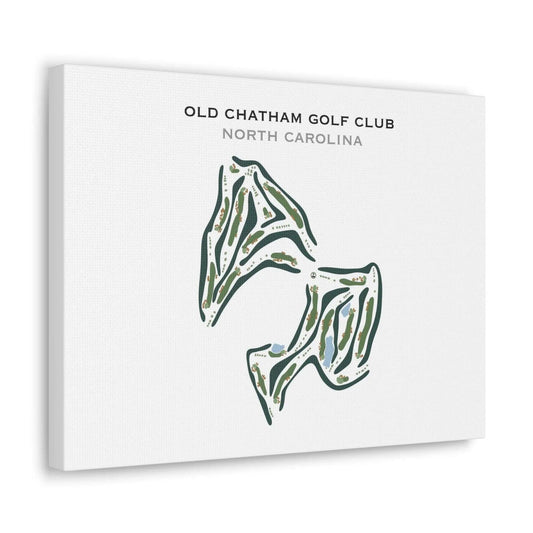 Old Chatham Golf Club, North Carolina - Printed Golf Course