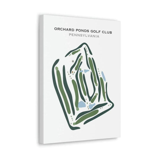 Orchard Ponds Golf Club, Pennsylvania - Printed Golf Courses