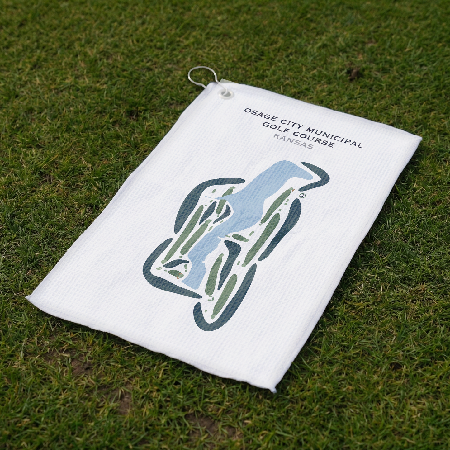 Osage City Municipal Golf Course, Kansas - Printed Golf Courses