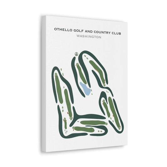 Othello Golf and Country Club, Washington - Printed Golf Courses