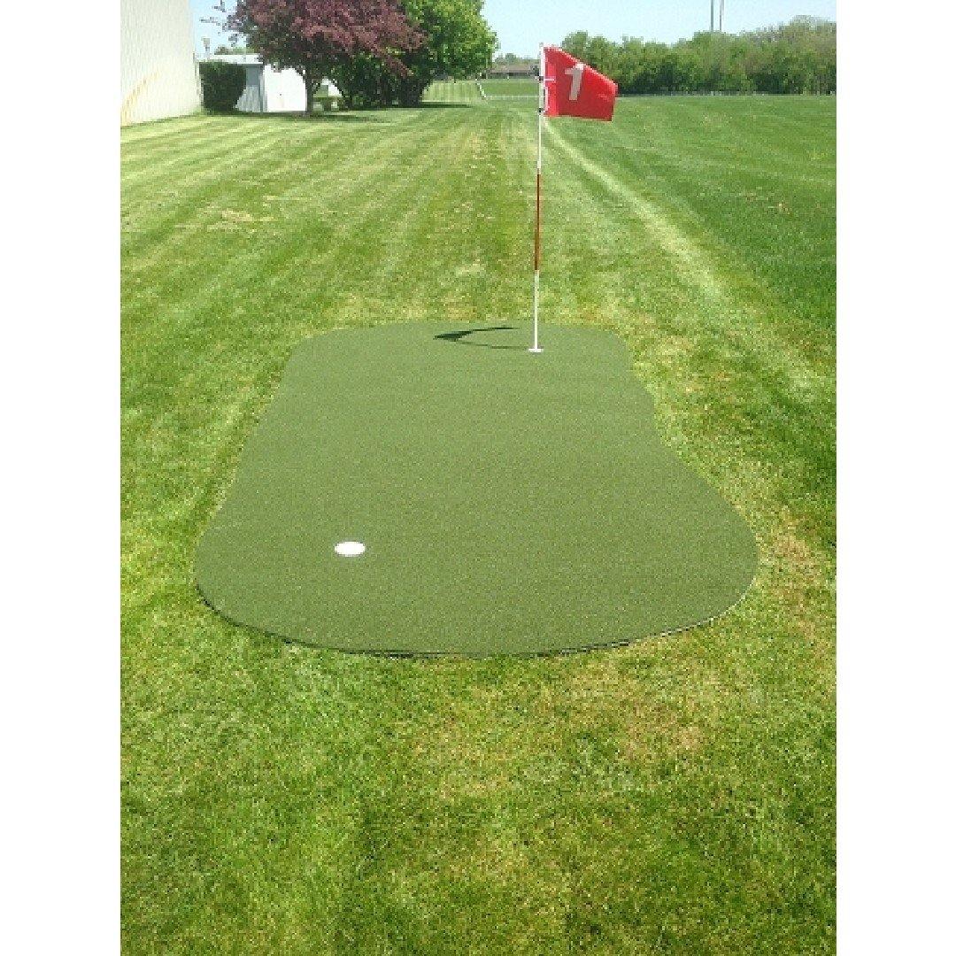 Outdoor Putting & Target Green 6'×15' - 2 Cups