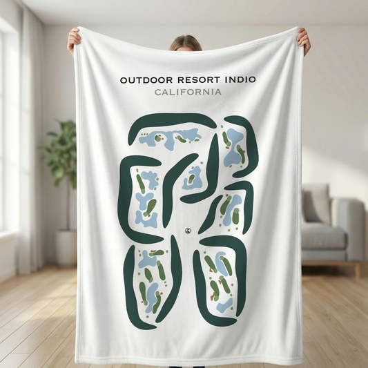 Outdoor Resort Indio, California - Printed Golf Courses