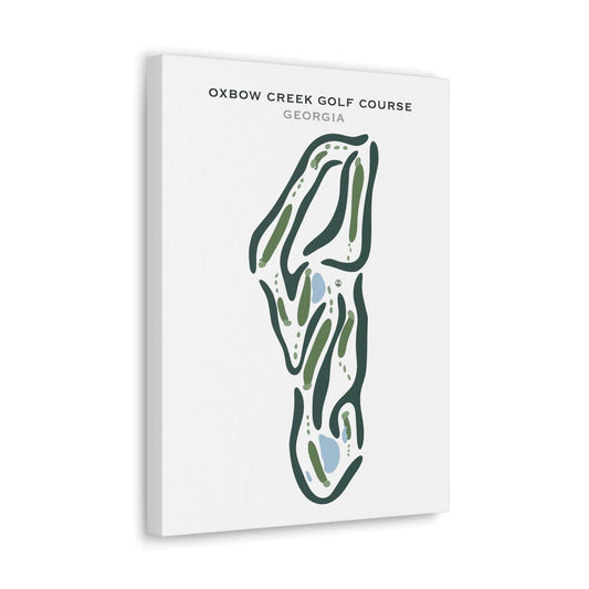 Oxbow Creek Golf Course, Georgia - Printed Golf Courses