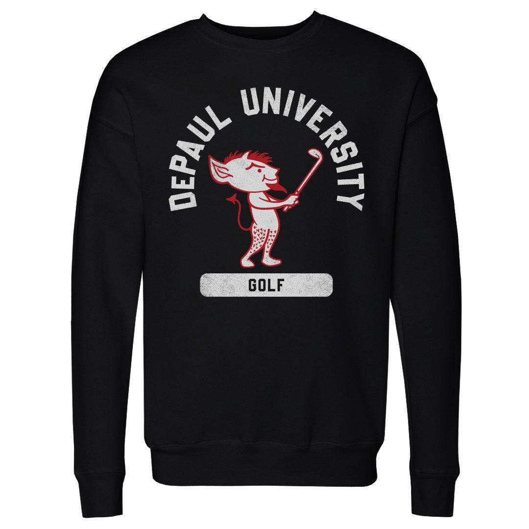 DePaul Blue Demons Mascot Golf WHT