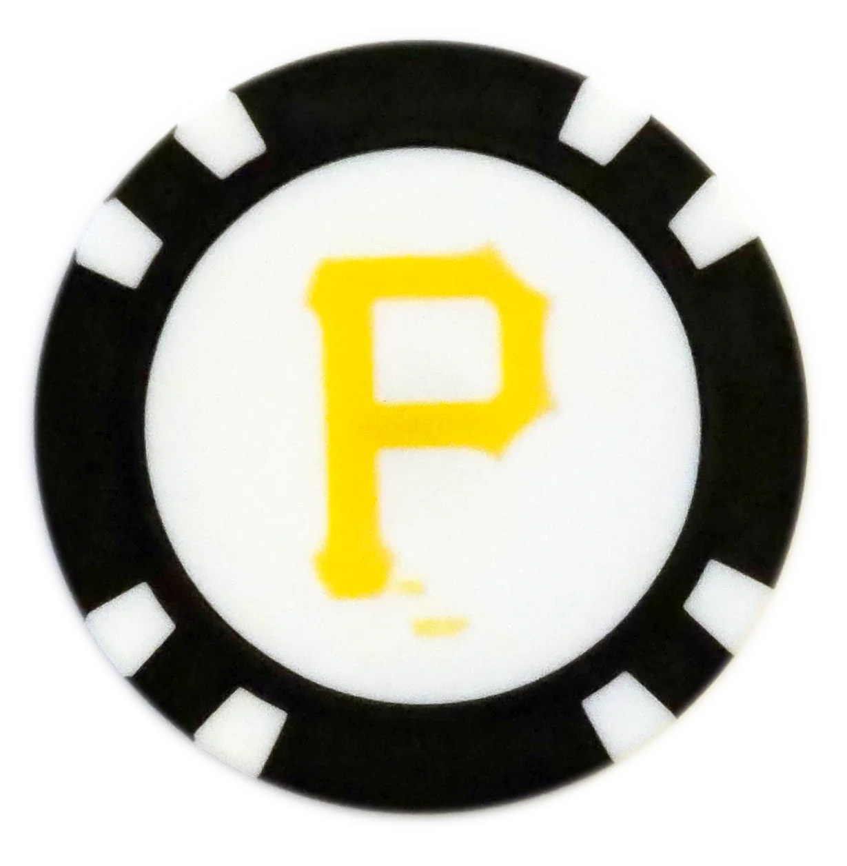 Officially Licensed Pittsburgh Pirates Poker Chip Ball Marker - GOLF LEAGUE