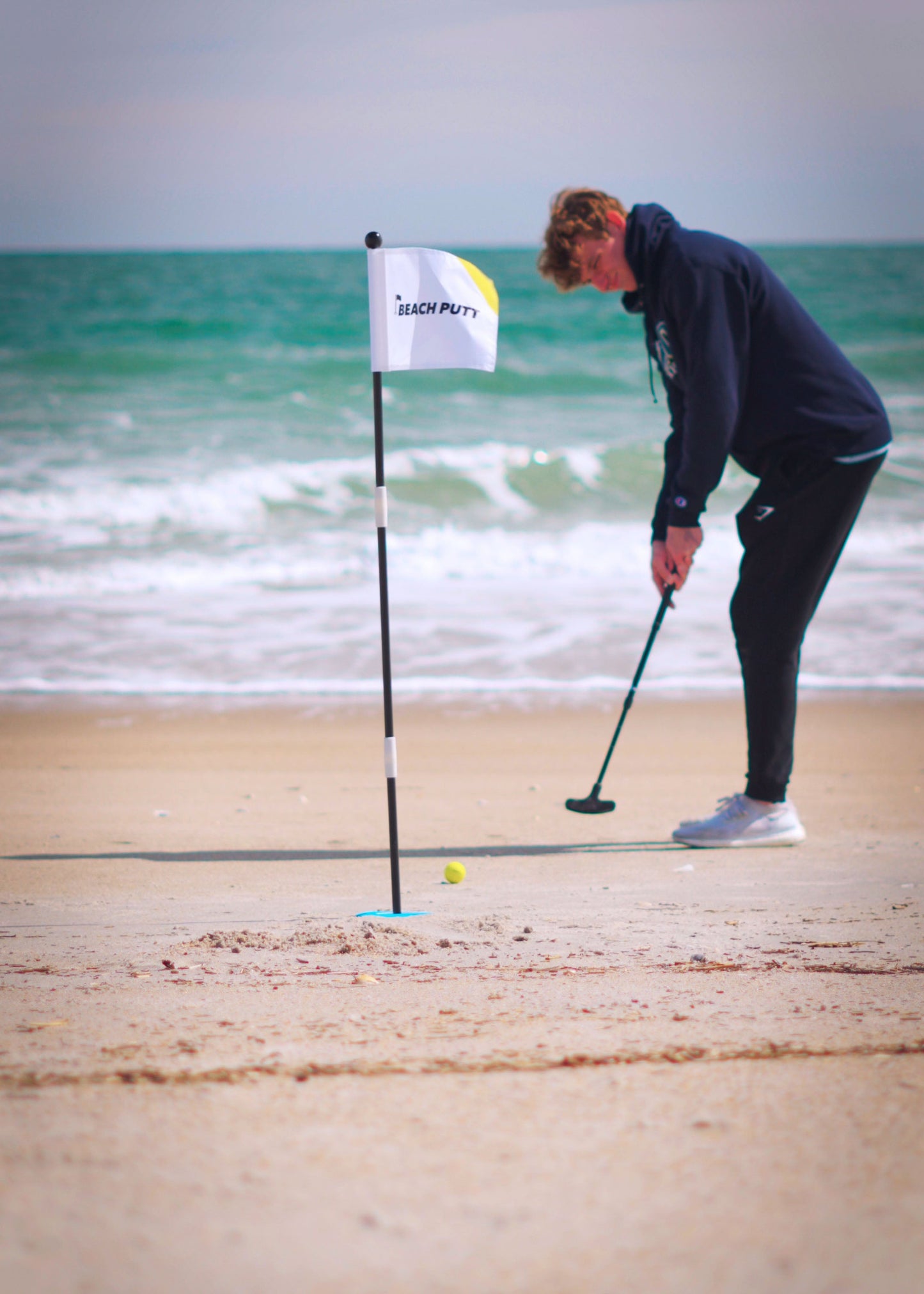 Beach Putt - Beach Golf Game - with (2) Adjustable Beach Putt Putters - ON SALE