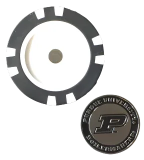 Officially Licensed Purdue Boilermakers Poker Chip Ball Marker - GOLF LEAGUE