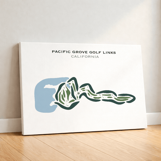 Pacific Grove Golf Links, California - Printed Golf Courses
