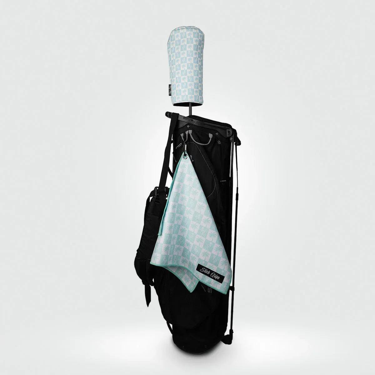 PalmSwings_TowelCover_Bag_Blue - GOLF LEAGUE