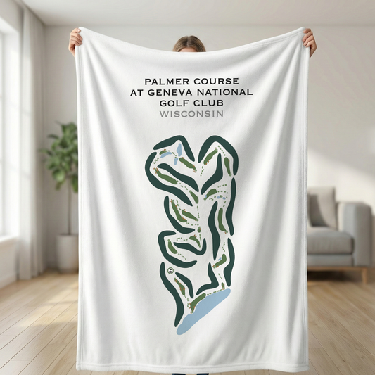 Palmer Course at Geneva National Golf Club, Wisconsin - Printed Golf Courses