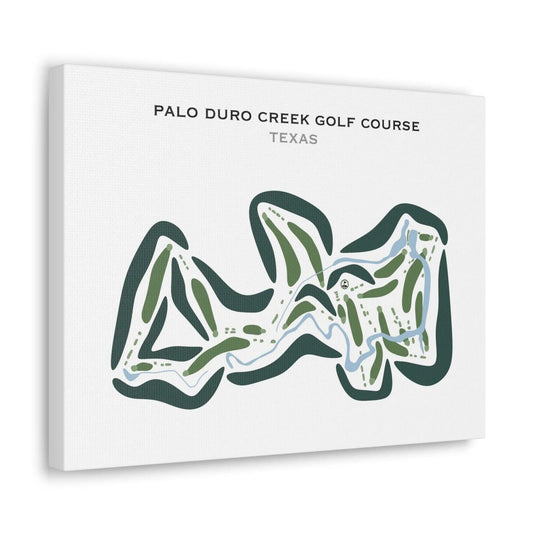 Palo Duro Creek Golf Course, Texas - Printed Golf Courses