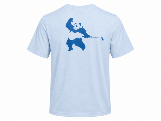 Amble x Press Golf Panda 05 Tee - Blue