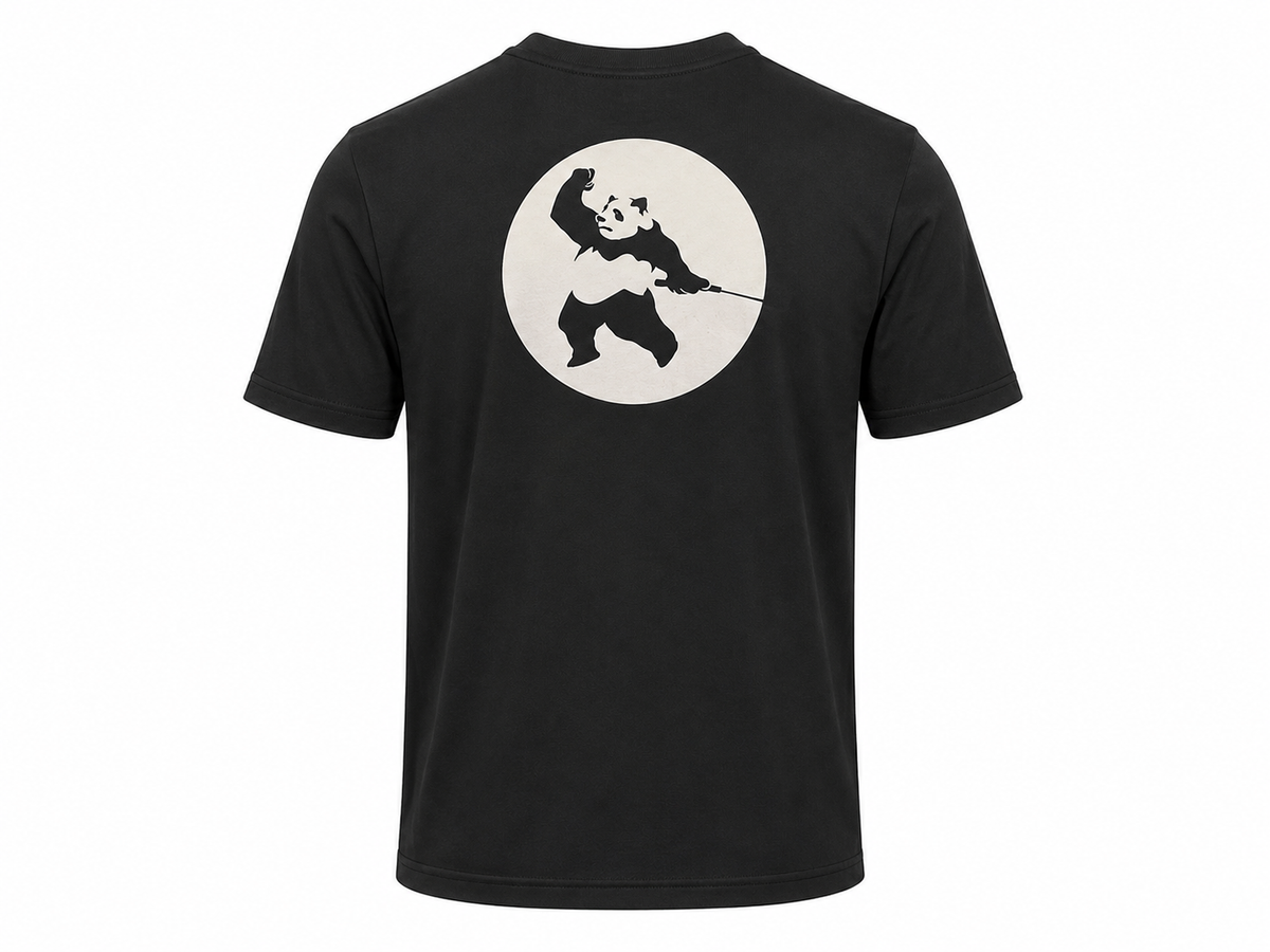 Amble x Press Golf Panda 05 Tee - Black