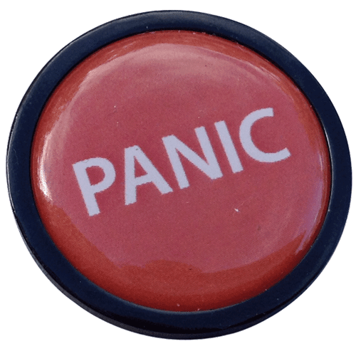 Panic Button Ball Marker & Hat Clip by ReadyGOLF
