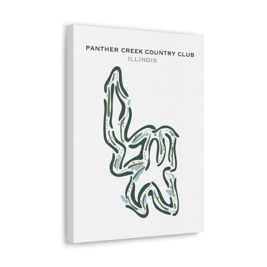 Panther Creek Country Club, Illinois - Printed Golf Courses