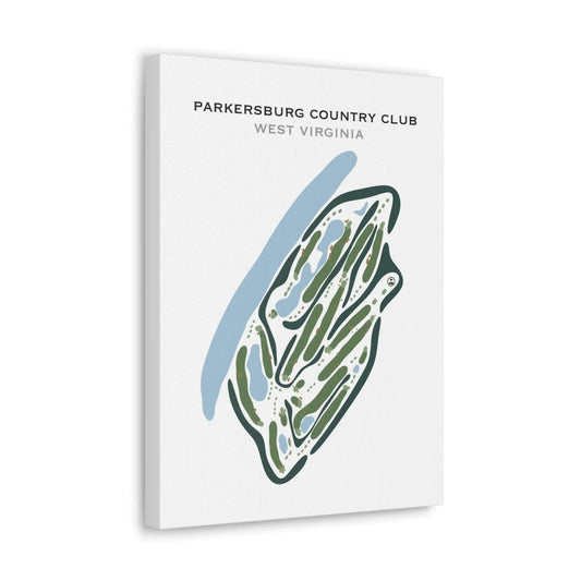 Parkersburg Country Club, West Virginia - Printed Golf Courses