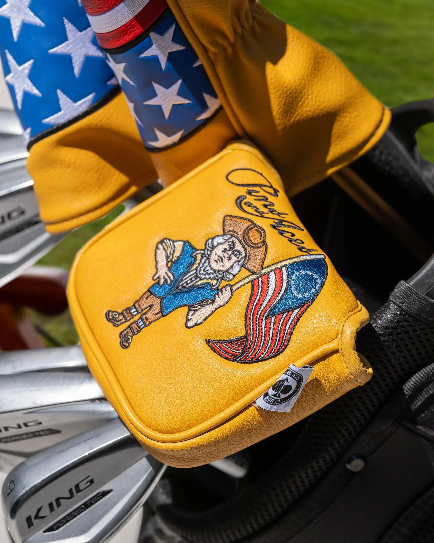 Patriot Mallet Cover - GOLF LEAGUE
