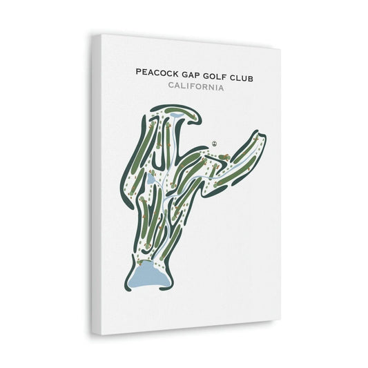 Peacock Gap Golf Club, California - Printed Golf Courses